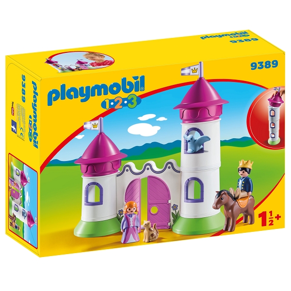 Playmobil 123 Slot med stabletårn – PL9389 – PLAYMOBIL 1.2.3