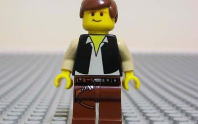 LEGO Star Wars Han Solo, brune ben med hylster