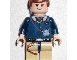 LEGO Star Wars Han Solo, rødbrunt hår