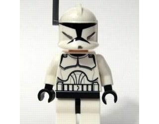 LEGO Star Wars Clone Trooper Clone Wars med mørk blågrå hjelmantenne