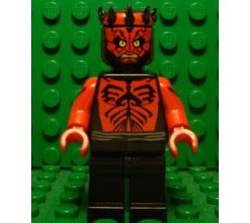 LEGO Star Wars Darth Maul – Printed Red Arms