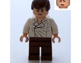 LEGO Star Wars Han Solo, Reddish Brown Legs without Holster Pattern