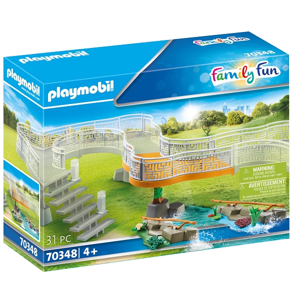 Playmobil Family Fun Udvidelsessæt oplevelses-zoo – PLAYMOBIL Family Fun