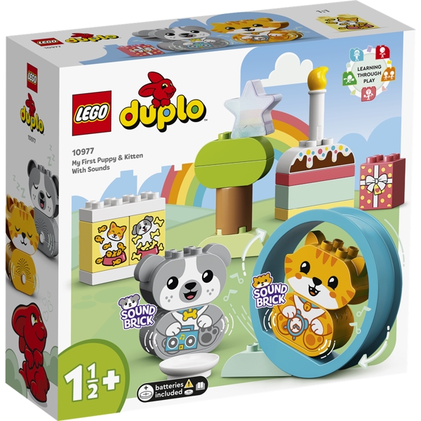 Duplo Min første hvalp og killing med lyde – 10977 – LEGO DUPLO