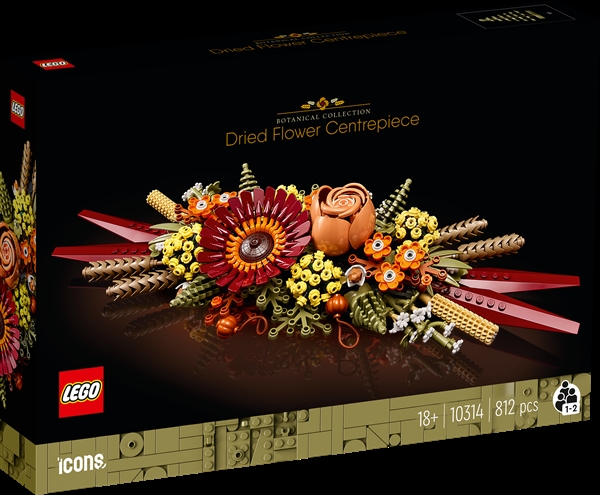 LEGO Adults Welcome Dekoration med tørrede blomster – 10314 – LEGO Creator Expert