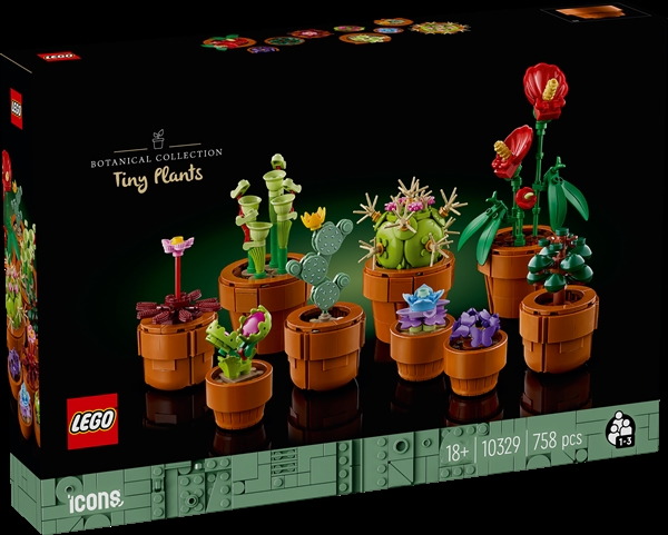 LEGO Adults Welcome Små planter – 10329 – LEGO Icons