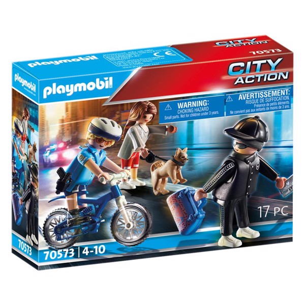 Playmobil City Action Politicykel: Forfølgelse af lommetyven – PL70573 – PLAYMOBIL City Action