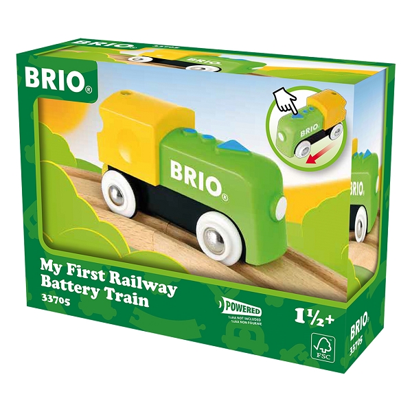 Brio Mit første batteritog – 33705 – BRIO