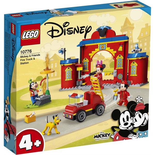 LEGO Disney Mickey og venners brandstation og brandbil – 10776 – LEGO Mickey & Friends