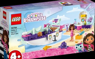 LEGO Gabby og Havkats skib og skønhedssalon – 10786 – LEGO Gabby’s Dollhouse