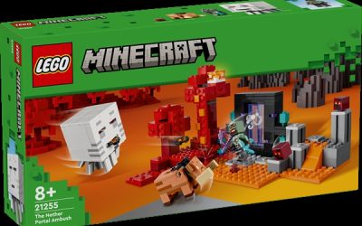 LEGO Minecraft Baghold ved Nether-portalen – 21255 – LEGO Minecraft