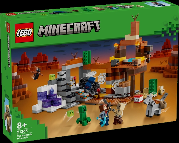 LEGO Minecraft Badlands-mineskakten – 21263 – LEGO Minecraft