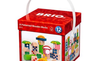 Brio 25 Mønstrede træklodser – BRIO