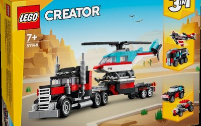 LEGO Creator Blokvogn med helikopter – 31146 – LEGO Creator