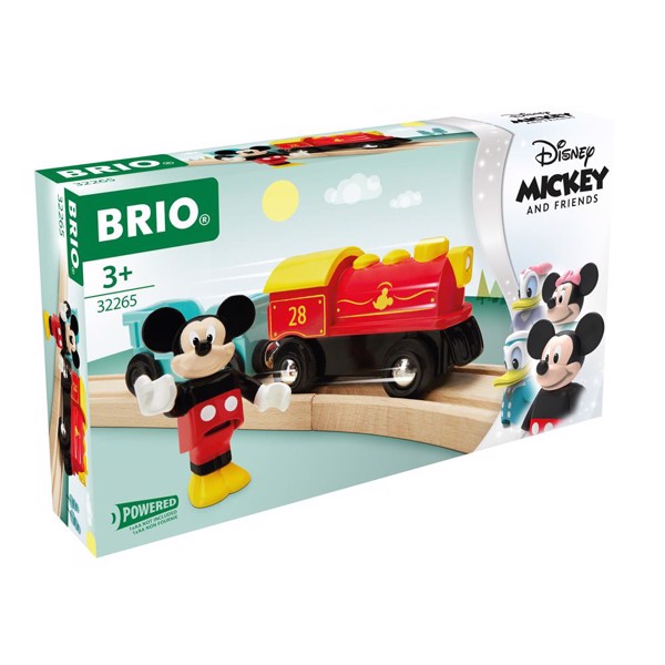 Brio Mickey Mouse batteridrevet tog – BRIO