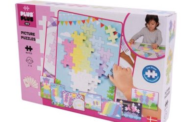 Plus Plus Picture Puzzel Pastel – 60 pcs – Plus-Plus BIG