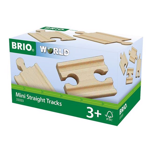 Brio Lige skinner, mini – 33333 – BRIO togskinner