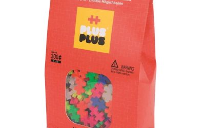 Plus Plus Neon mix, 300 pcs – Plus-Plus