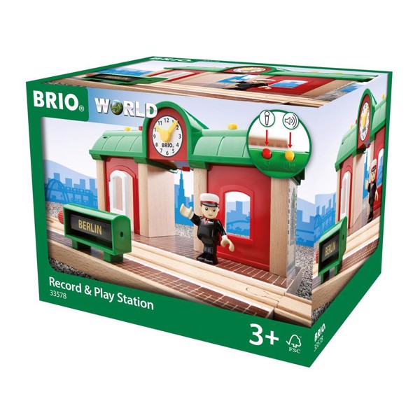 Brio Record & Play station – 33578 – BRIO Tog