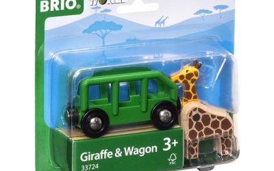 Brio Giraf og vogn – 33724 – BRIO Tog