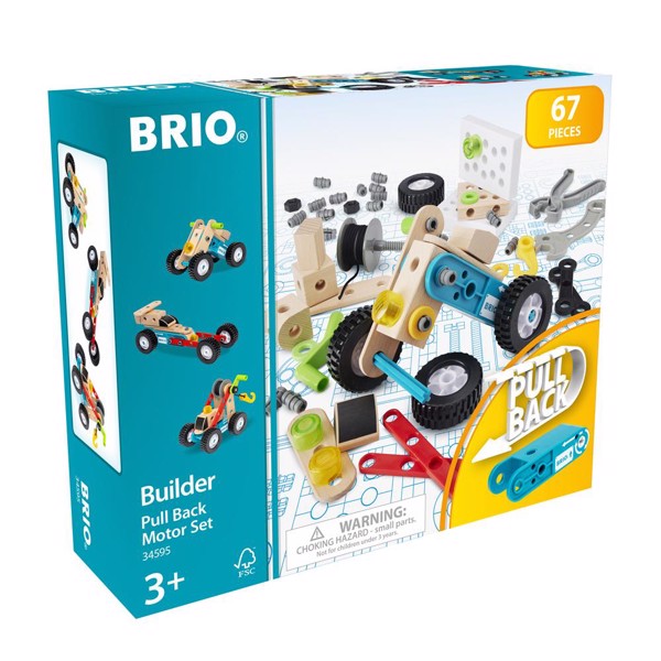 Brio Builder Pull back-motorsæt – BRIO