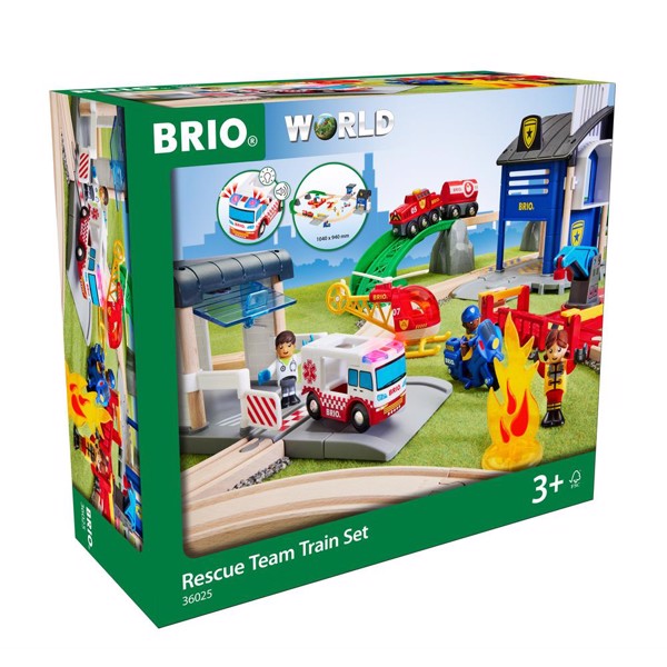 Brio Rescue Team togsæt – BRIO