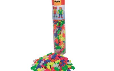 Plus Plus Neon mix, 240 pcs – Plus-Plus