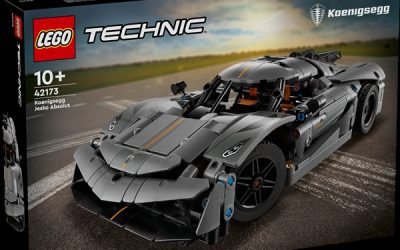 LEGO Technic Koenigsegg Jesko Absolut-hyperbil  –  grå – 42173 – LEGO Technic