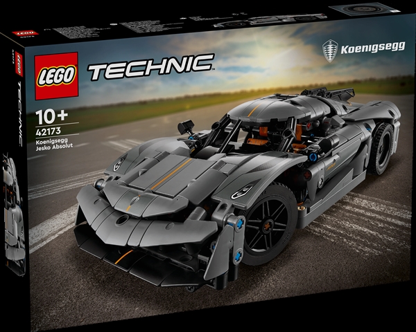 LEGO Technic Koenigsegg Jesko Absolut-hyperbil  –  grå – 42173 – LEGO Technic