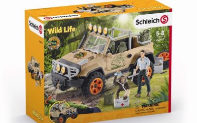 Schleich 4×4 køretøj med spil – Schleich