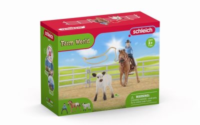 Schleich Cowgirl Team Roping Fun – Schleich