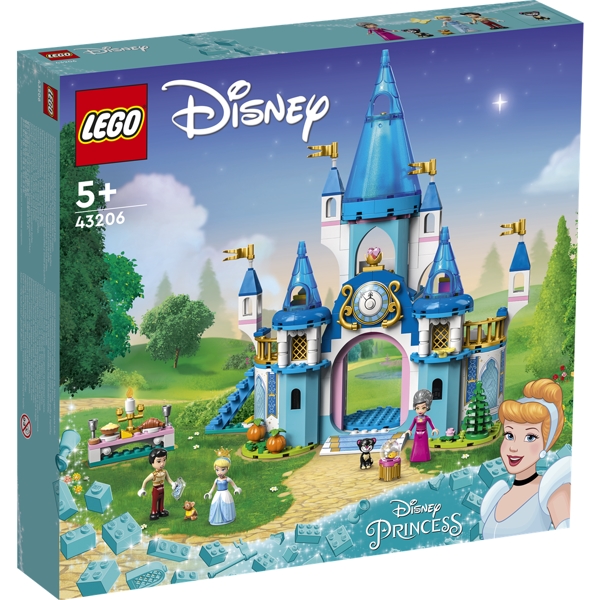 LEGO Disney Askepot og prinsens slot – 43206 – LEGO Disney