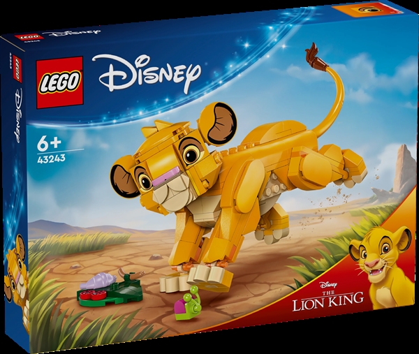 LEGO Disney Simba som unge  –  Løvernes konge – 43243 – LEGO Disney