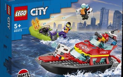 LEGO City Brandvæsnets redningsbåd – 60373 – LEGO City