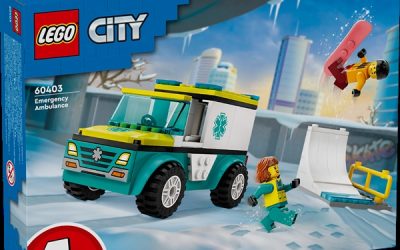 LEGO City Ambulance og snowboarder – 60403 – LEGO City