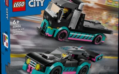 LEGO City Racerbil og biltransporter – 60406 – LEGO City