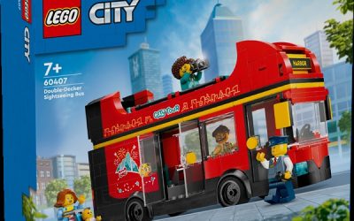 LEGO City Rød dobbeltdækker-turistbus – 60407 – LEGO City