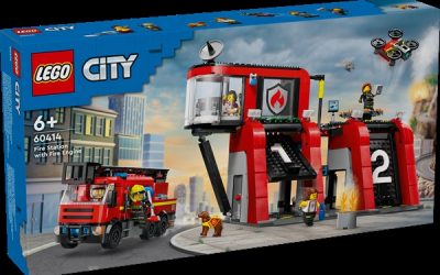 LEGO City Brandstation med brandbil – 60414 – LEGO City