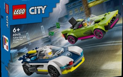 LEGO City Biljagt med politi og muskelbil – 60415 – LEGO City