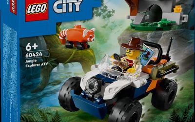 LEGO City Jungleeventyr – ATV og rød panda-mission – 60424 – LEGO City