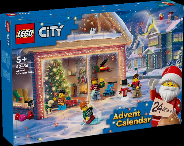 LEGO City Julekalender 2024 – 60436 – LEGO City