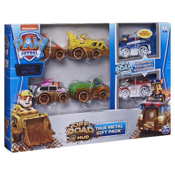 Paw Patrol True Metal 6 Pack Off Road – Paw Patrol