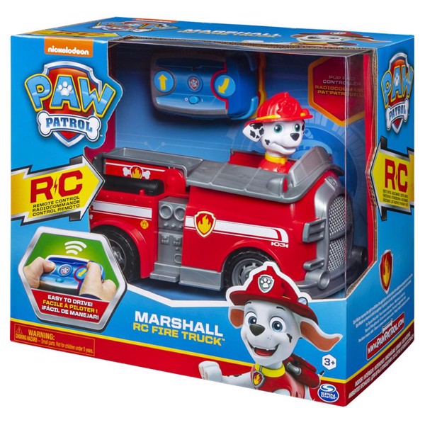 Paw Patrol Marshall RC Brandbil – Paw Patrol