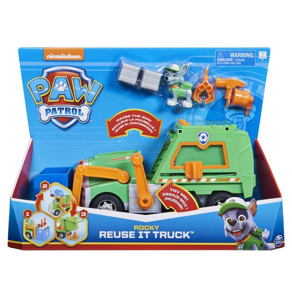 Paw Patrol Rocky Re Use It Truck – Paw Patrol