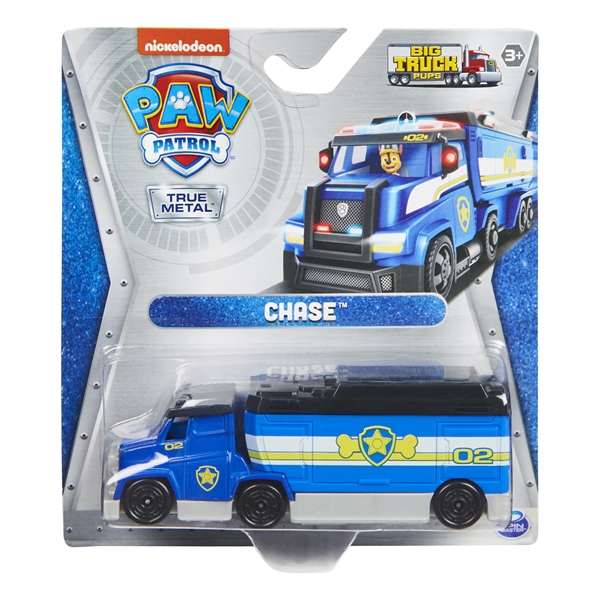 Paw Patrol Big Trucks True Metal Vehicle – Chase – Paw Patrol