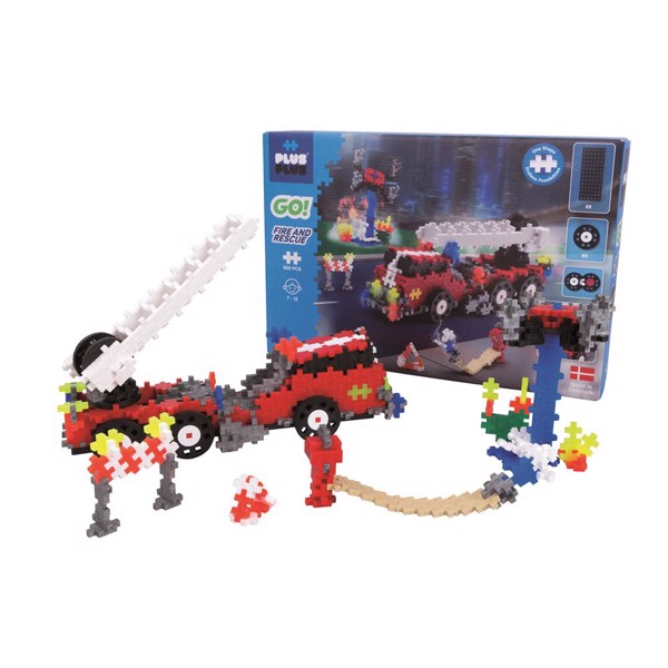 Plus Plus Fire and rescue GO! – Plus-Plus