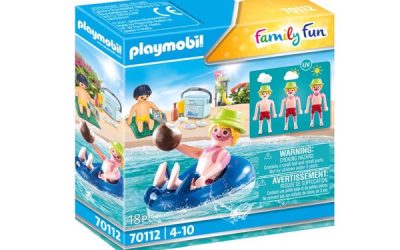 Playmobil Family Fun Badegæst med badering – PL70112 – PLAYMOBIL Family Fun