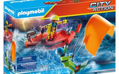 Playmobil City Action Skibsredning: Kitesurferredning med båd – PLAYMOBIL City Action