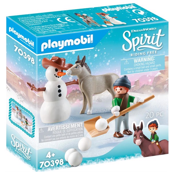 Playmobil Spirit Snesjov med Snips & Hr. Gulerod – PLAYMOBIL Spirit