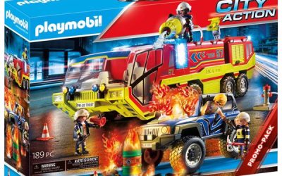 Playmobil City Action Brandvæsenindsats med slukningsfartøj – PLAYMOBIL City Action